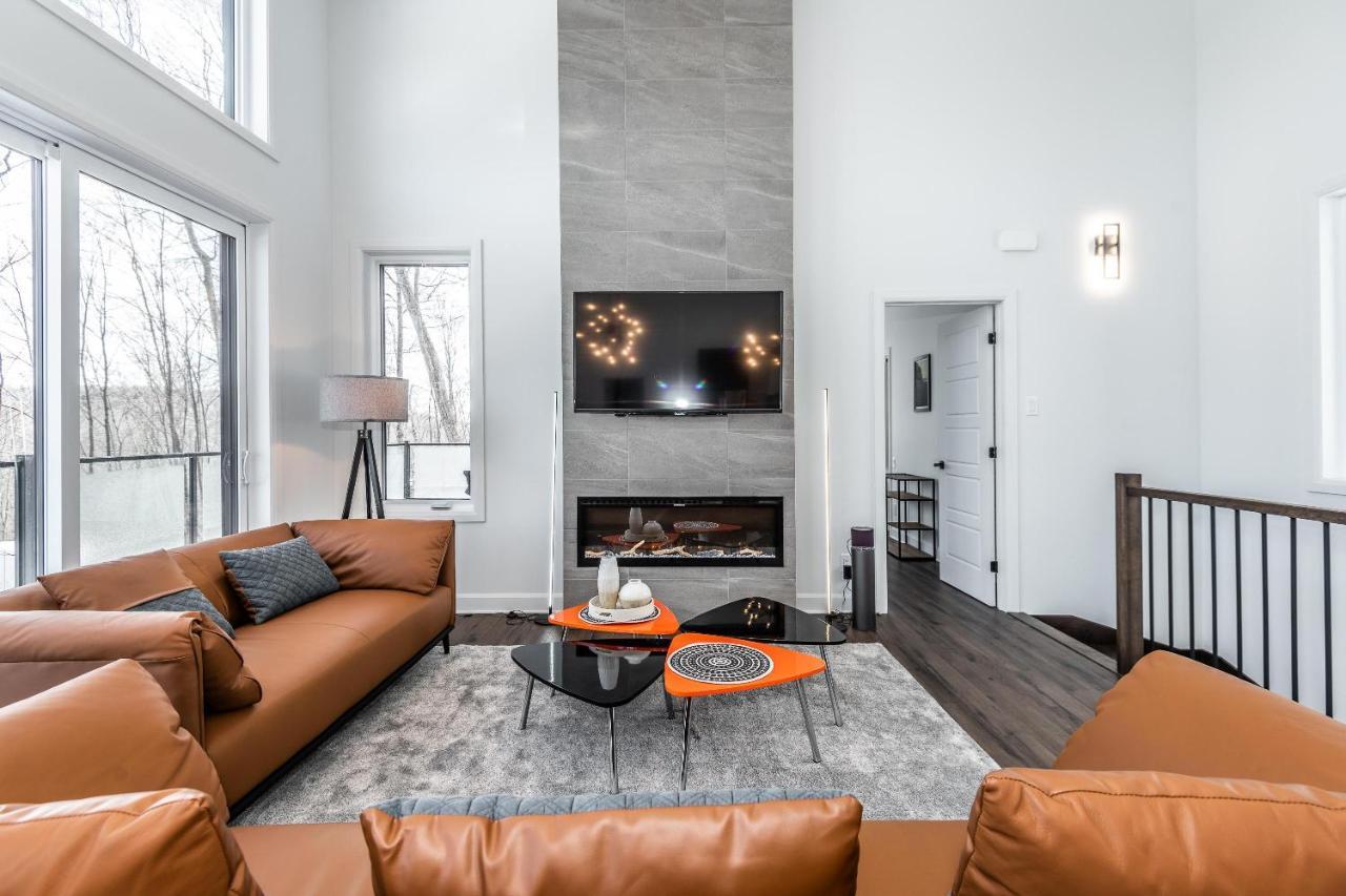 Luxurious Villa Tremblant 4 Bdrs W Hot Tub B5 La Conception Eksteriør bilde